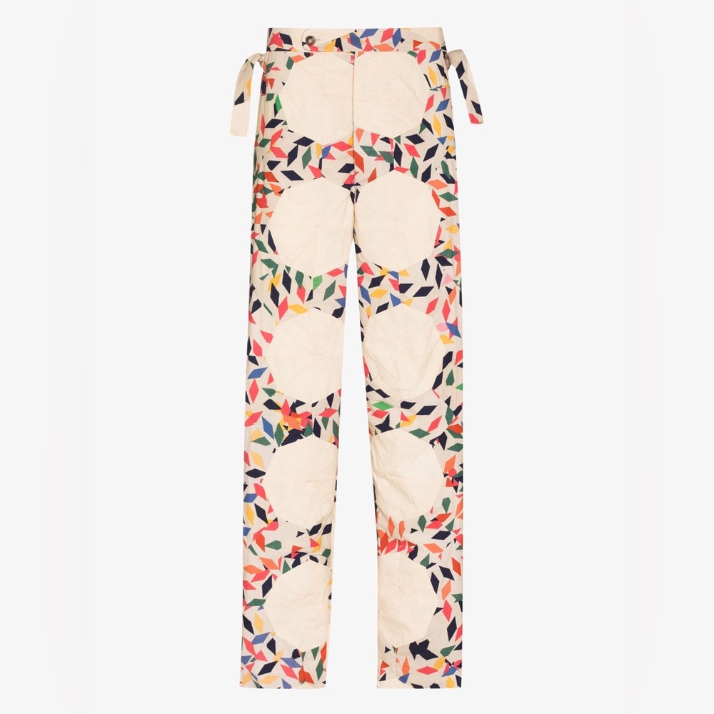 BODE diamond quilted trousers sz 30